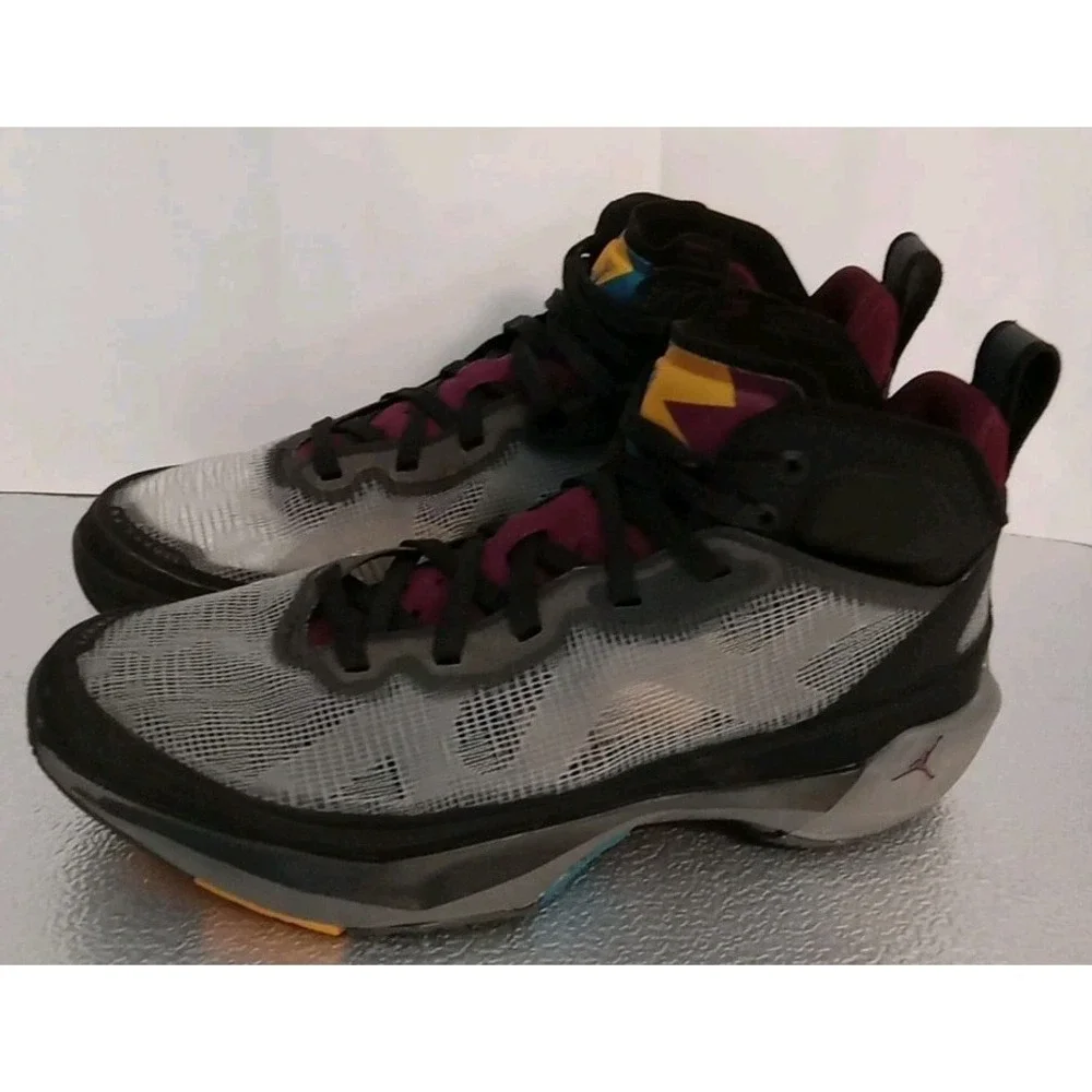 Nike Air Jordan 37 Bordeaux Men Midnight Fog 2022 Sneakers Size 8‎